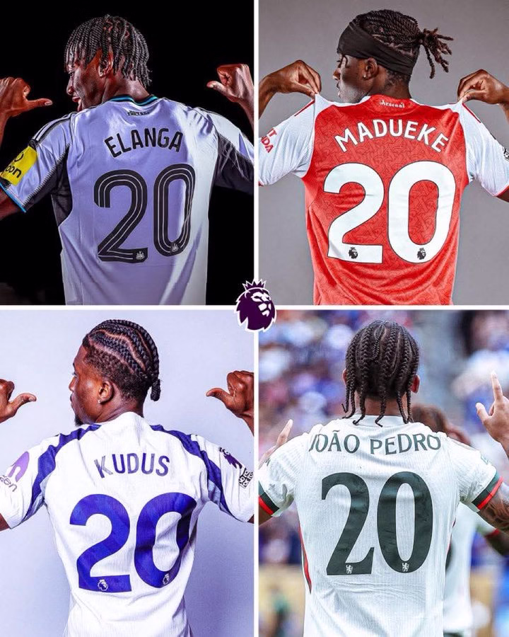 Elanga share the number 20 number