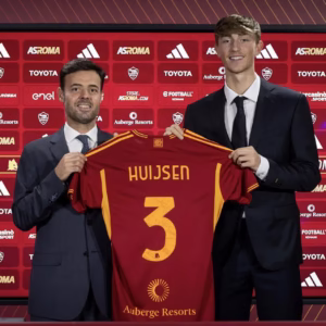 dean huijsen jersey number for roma